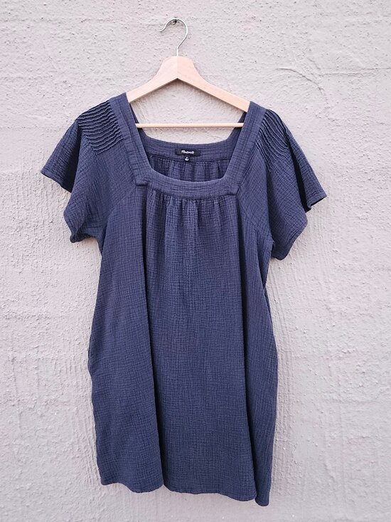 Madewell Dresses & Skirts - Madewell Square Neck Guaze Dress